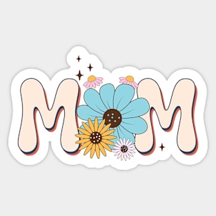 Mom Floral Minimalist Sticker